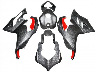 2020-2024 Ducati Panigale V2 Motorcycle Fairings - Black Forged Carbon Fiber Style Red Canada Websites