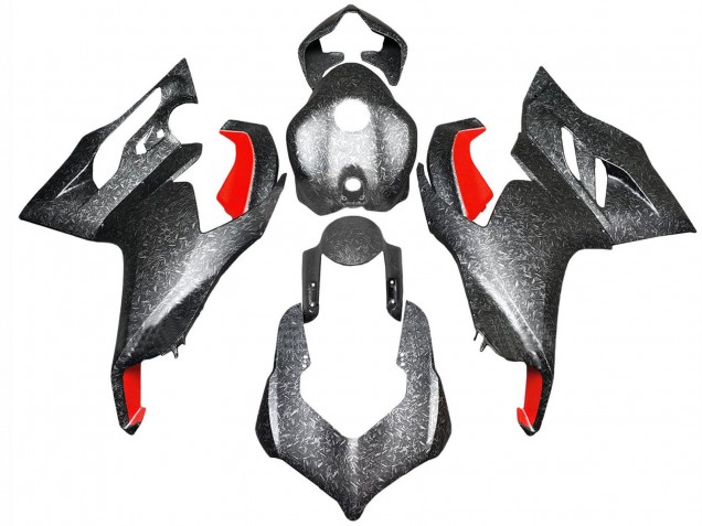 2020-2024 Ducati Panigale V2 Motorcycle Fairings - Black Forged Carbon Fiber Style Red Canada Websites