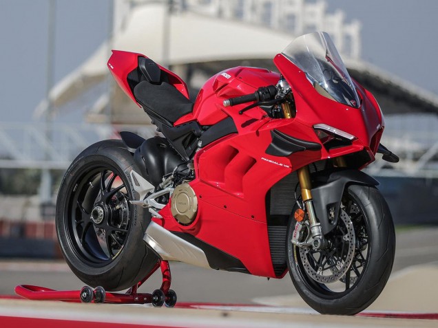 2020-2021 Ducati Panigale V4 V4S Motorcycle Fairing - Red Matte Black Canada Websites