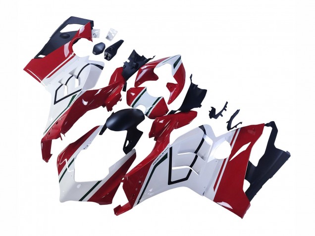 2020-2021 Ducati Panigale V4 V4S Motorcycle Fairings - White Red Green Matte Black Canada Websites