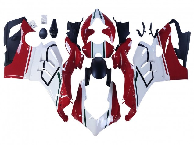 2020-2021 Ducati Panigale V4 V4S Motorcycle Fairings - White Red Green Matte Black Canada Websites