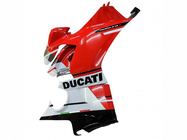 2018-2019 Ducati Panigale V4 V4S Motorcycle Fairings - White Silver Red Glossy Black Canada Websites