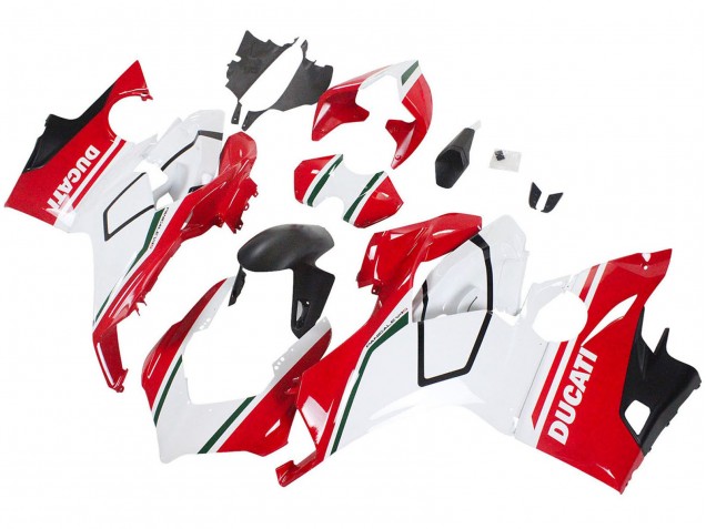2018-2019 Ducati Panigale V4 V4S Motorcycle Fairings - White Red Matte Black Canada Websites