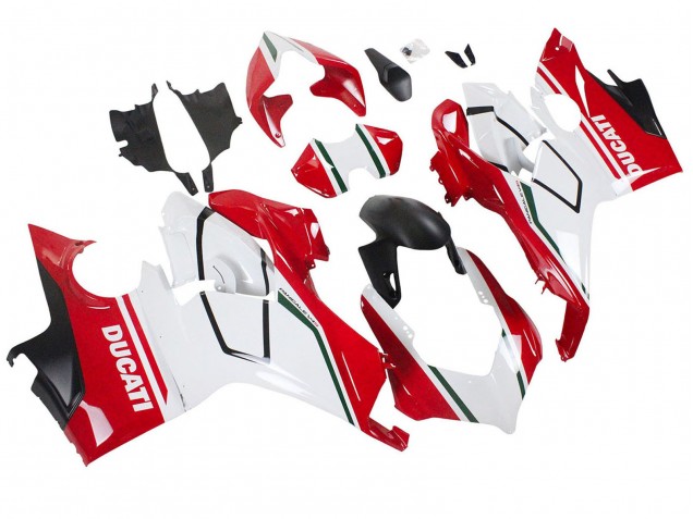 2018-2019 Ducati Panigale V4 V4S Motorcycle Fairings - White Red Matte Black Canada Websites