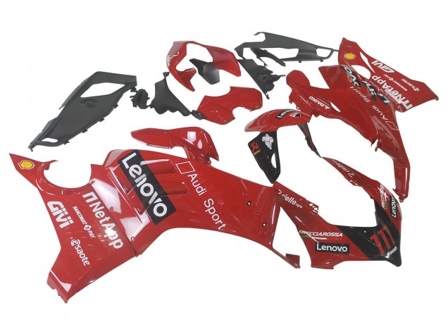 2020-2021 Ducati Panigale V4 V4S Motorcycle Fairing - Red Glossy Black Lenovo 117 Canada Websites