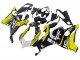 2020-2021 Ducati Panigale V4 V4S Motorcycle Fairings - Yellow White Glossy Black Canada Websites