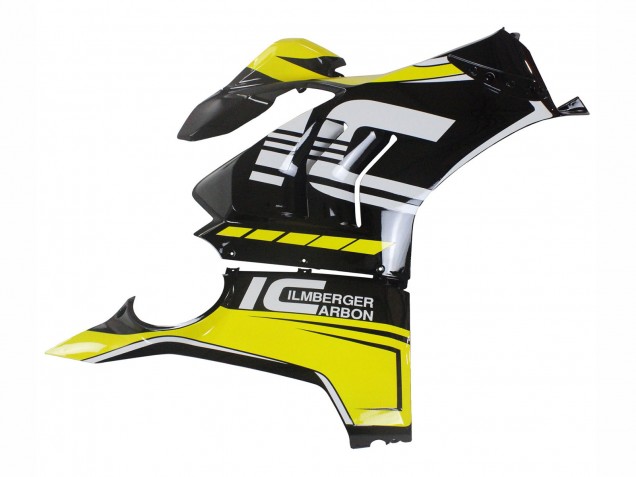 2020-2021 Ducati Panigale V4 V4S Motorcycle Fairings - Yellow White Glossy Black Canada Websites