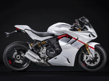 2021-2024 Ducati 2021-2024 Ducati Supersport 950/950S Motorcycle Fairings - White Silver Red Canada Websites