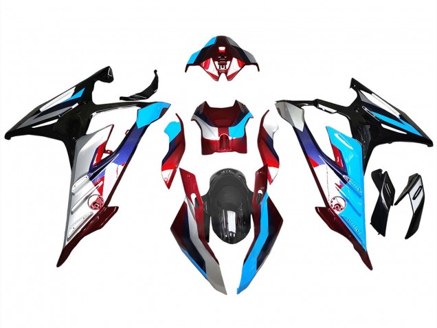2023-2024 BMW S1000RR Motorcycle Fairings - Silver Red Blue Black Canada Websites