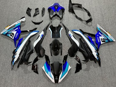 2023-2024 BMW S1000RR Motorcycle Fairings - White Blue Matte Black Motul Canada Websites