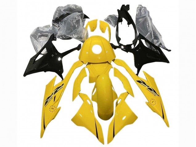 2023-2024 BMW S1000RR Motorcycle Fairings - Yellow Glossy Black Canada Websites