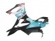 2023-2024 BMW S1000RR Motorcycle Fairings - Light Blue Matte Black Petronas Canada Websites