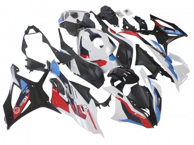 2023-2024 BMW S1000RR Motorcycle Fairings - White Blue Red Matte Black Canada Websites