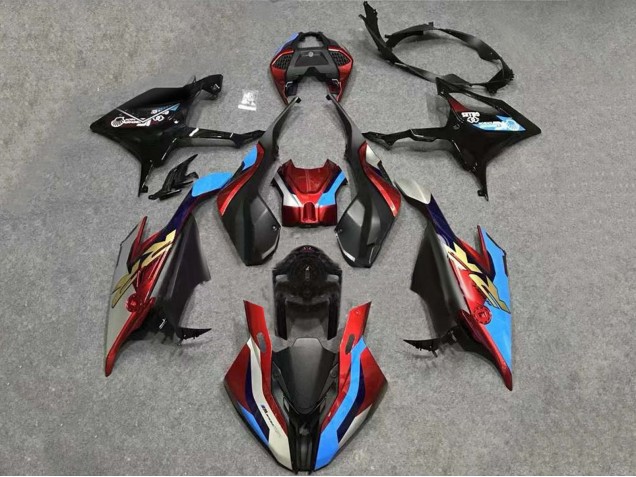 2023-2024 BMW S1000RR Motorcycle Fairings - Black Red Blue Gold Canada Websites