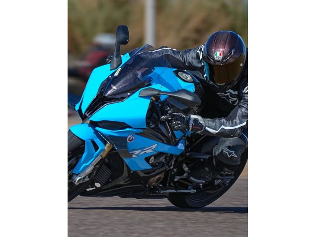 2019-2022 BMW S1000RR Motorcycle Fairings - Blue Black Carbon Fiber Canada Websites