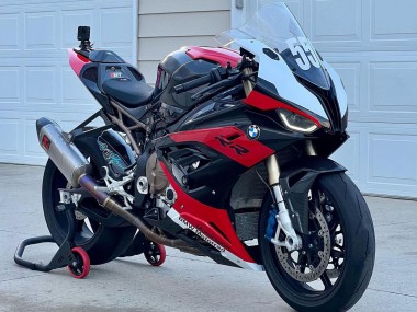 2019-2022 BMW S1000RR Motorcycle Fairings - Black Red White Canada Websites