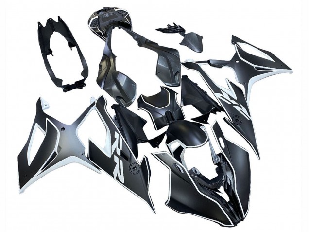 2019-2022 BMW S1000RR Motorcycle Fairings - Black White Canada Websites