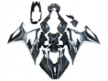2019-2022 BMW S1000RR Motorcycle Fairings - Black White Canada Websites