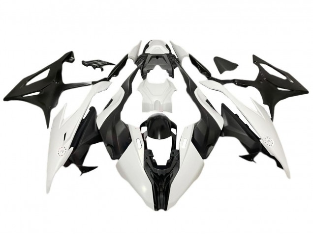 2019-2022 BMW S1000RR Motorcycle Fairings - Matte Black White Canada Websites