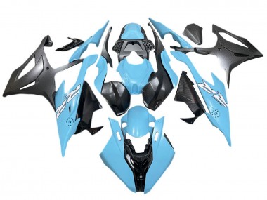 2019-2022 BMW S1000RR Motorcycle Fairings - Blue Matte Black White Canada Websites