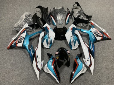 2019-2022 BMW S1000RR Motorcycle Fairings - Blue Red White Motul 98 Canada Websites