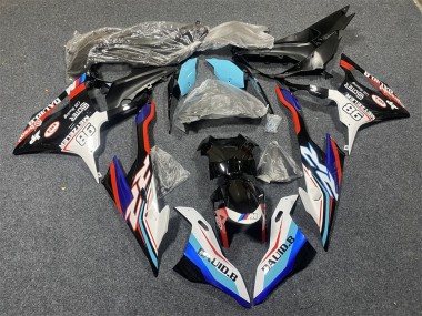 2019-2022 BMW S1000RR Motorcycle Fairings - Blue White Red 98 Canada Websites