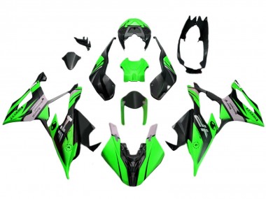 2019-2022 BMW S1000RR Motorcycle Fairings - Green Black Canada Websites