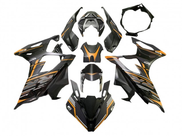 2019-2022 BMW S1000RR Motorcycle Fairings - Matte Orange Black Canada Websites