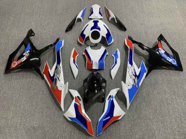 2019-2022 BMW S1000RR Motorcycle Fairing - White Blue Red Canada Websites