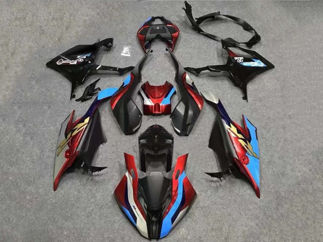 2019-2022 BMW S1000RR Motorcycle Fairing Kits - White Blue Red Black Canada Websites