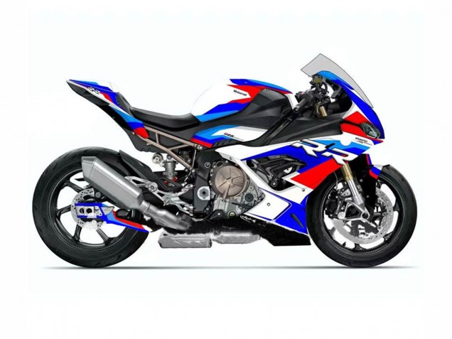 2019-2022 BMW S1000RR Motorcycle Fairings - White Black Blue Red Canada Websites