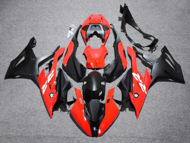2019-2022 BMW S1000RR Motorcycle Fairing - Red Black Canada Websites