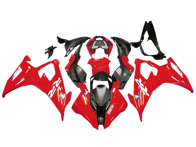 2019-2022 BMW S1000RR Motorcycle Fairing Kits - Red Black Canada Websites