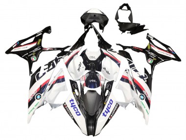 2019-2022 BMW S1000RR Motorcycle Fairings - White Black Pink Oxford Canada Websites