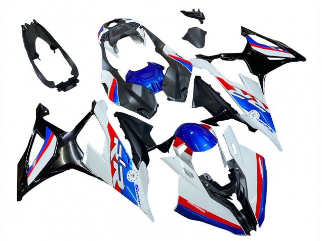 2019-2022 BMW S1000RR Motorcycle Fairings - White Blue Red Canada Websites