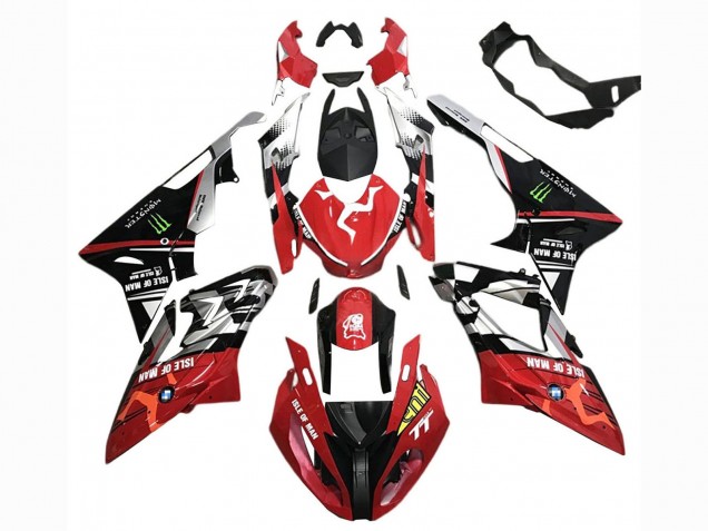 2017-2018 BMW S1000RR Motorcycle Fairings - White Red Matte Black Green Monster Canada Websites