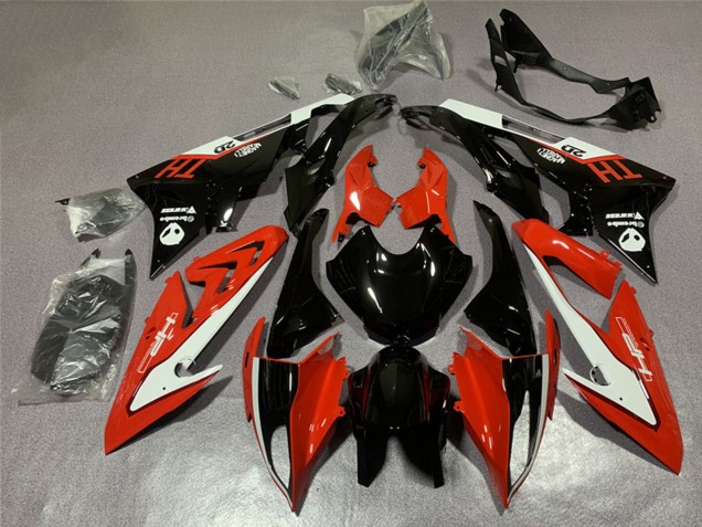 2017-2018 BMW S1000RR Motorcycle Fairing - White Red Glossy Black Canada Websites