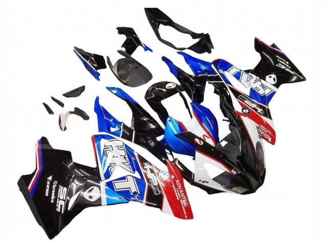 2017-2018 BMW S1000RR Motorcycle Fairings Kits - White Blue Red Glossy Black Canada Websites