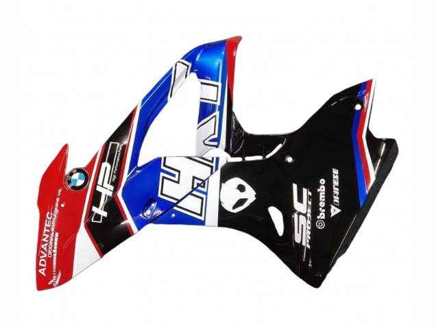2017-2018 BMW S1000RR Motorcycle Fairings Kits - White Blue Red Glossy Black Canada Websites