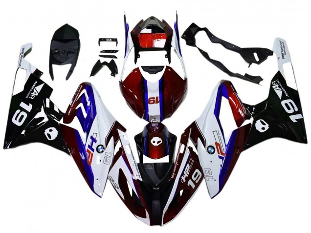 2017-2018 BMW S1000RR Motorcycle Fairings - White Red Blue Black Canada Websites