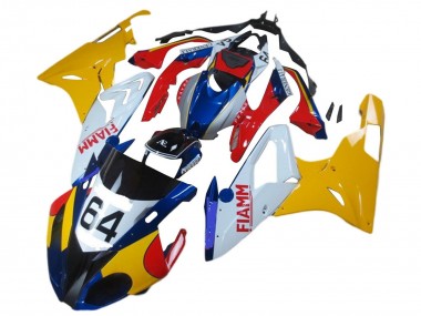2017-2018 BMW S1000RR Motorcycle Fairings - Yellow White Red Blue Fiamm 64 Canada Websites