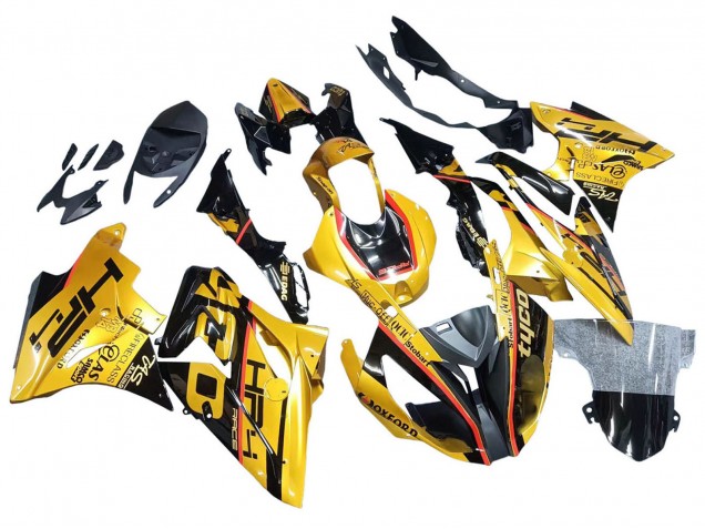 2017-2018 BMW S1000RR Motorcycle Fairings - Gold Black Tyco Canada Websites