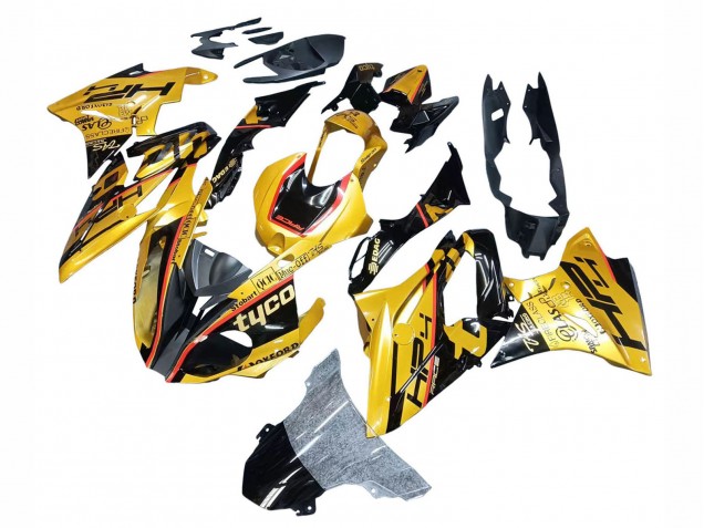 2017-2018 BMW S1000RR Motorcycle Fairings - Gold Black Tyco Canada Websites
