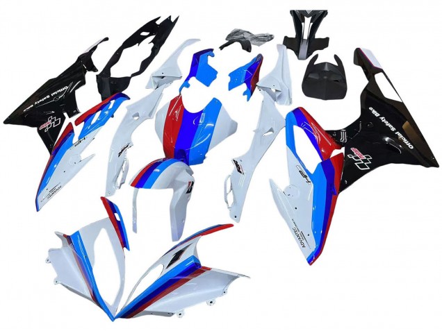 2015-2016 BMW S1000RR Motorcycle Fairing Kits - White Red Blue Glossy Black Canada Websites