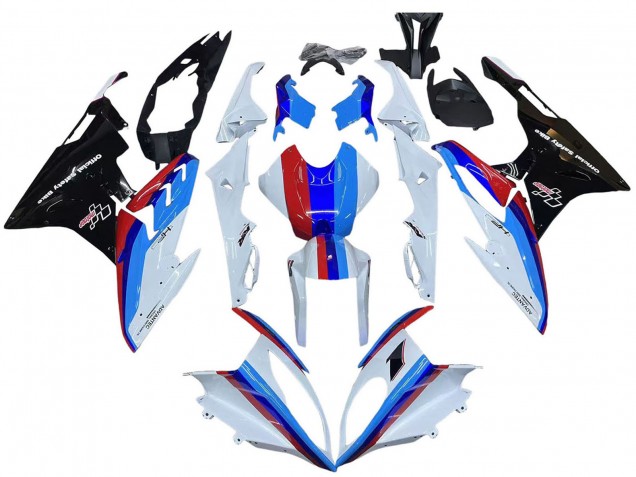 2015-2016 BMW S1000RR Motorcycle Fairing Kits - White Red Blue Glossy Black Canada Websites