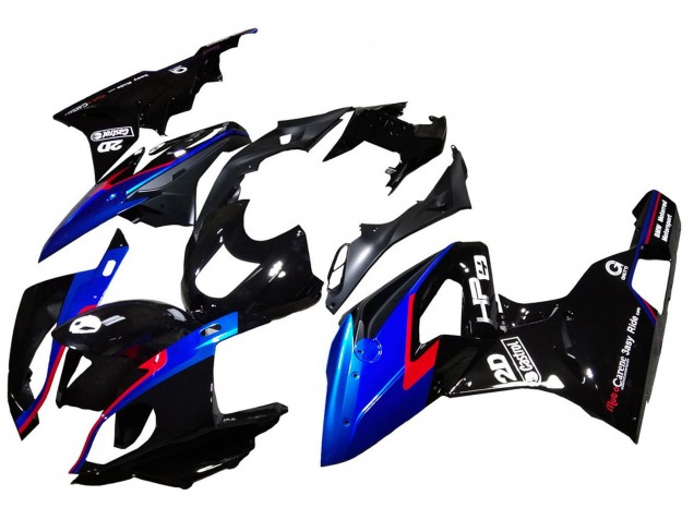 2015-2016 BMW S1000RR Motorcycle Fairings - Red Blue Black Glossy Black Canada Websites