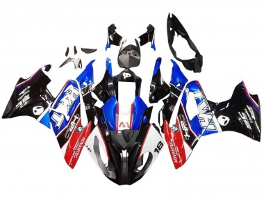 2015-2016 BMW S1000RR Motorcycle Fairing - Blue Red Glossy Black Canada Websites