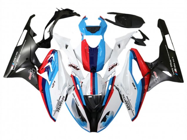 2015-2016 BMW S1000RR Motorcycle Fairing - White Red Blue Matte Black Canada Websites