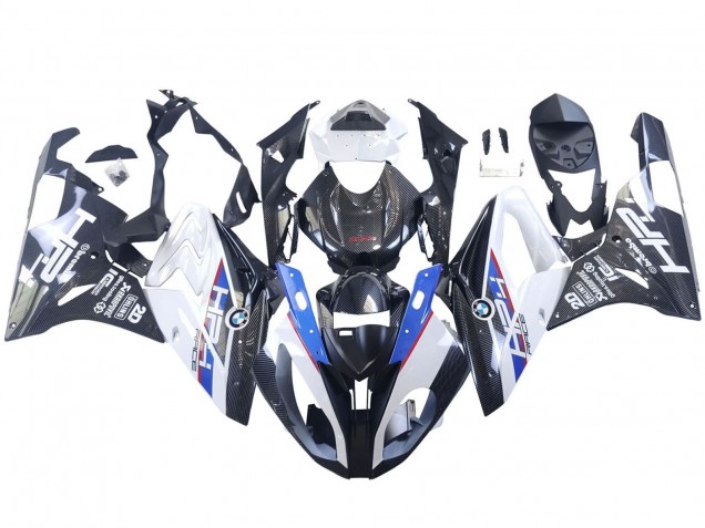 2015-2016 BMW S1000RR Motorcycle Fairings - White Blue Black Carbon Fiber Canada Websites