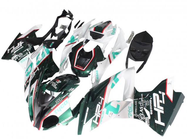 2015-2016 BMW S1000RR Motorcycle Fairings - White Green Black Canada Websites